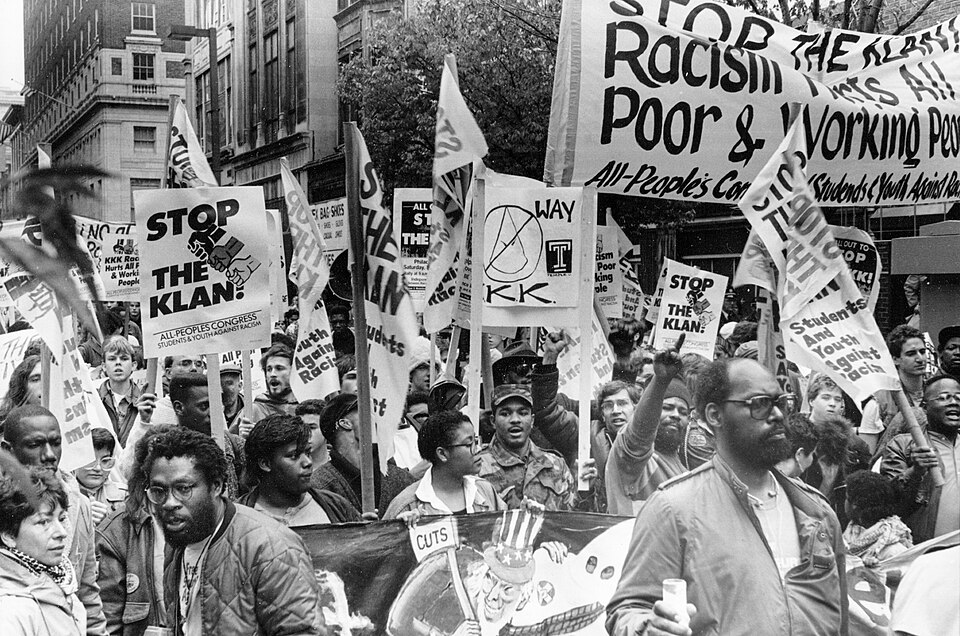 File:Anti-KKK march on November 5, 1988 in Philadelphia PA (48580829481).jpg